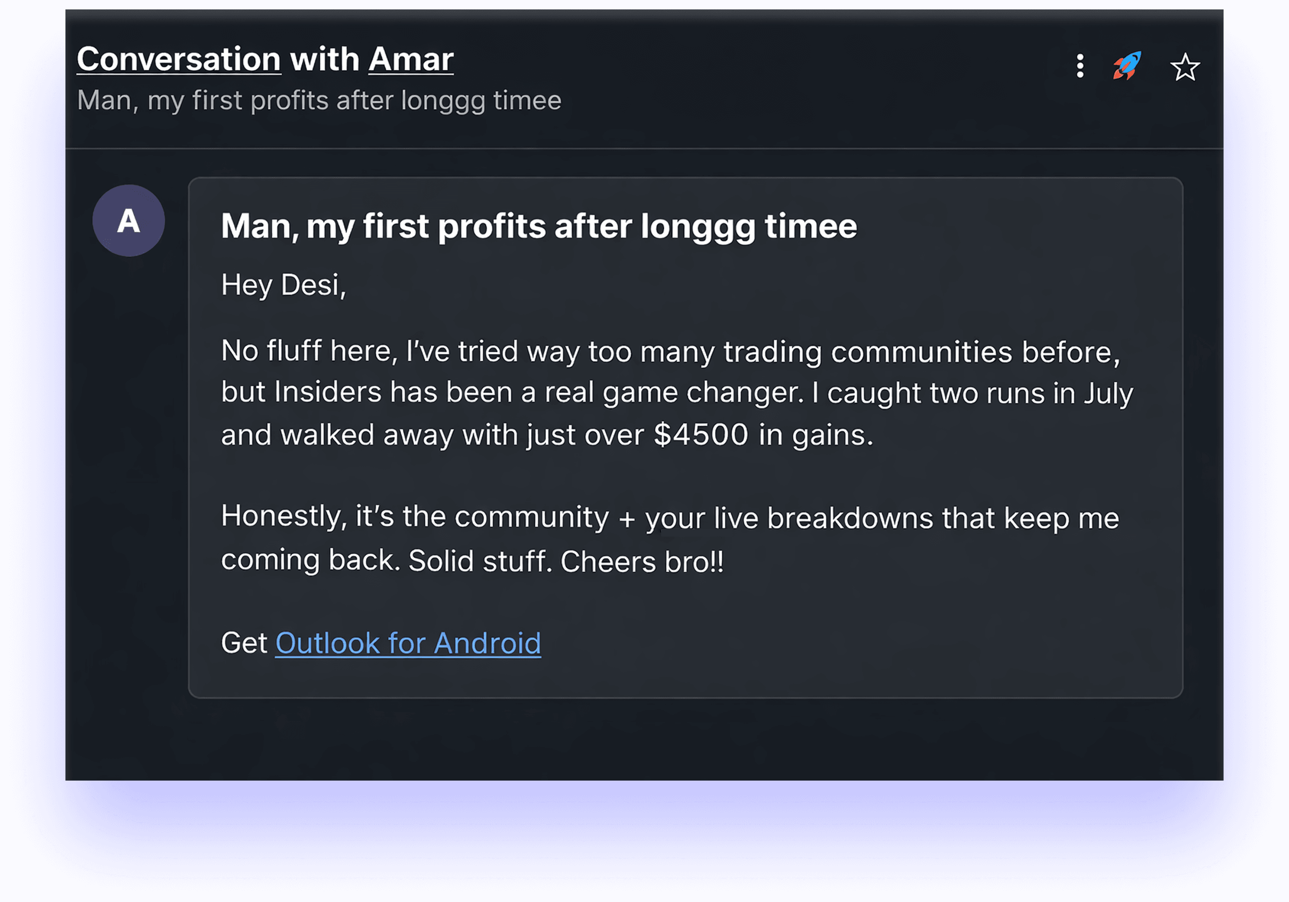 Review from Amar